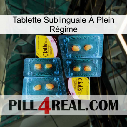 Tablette Sublinguale À Plein Régime cialis5